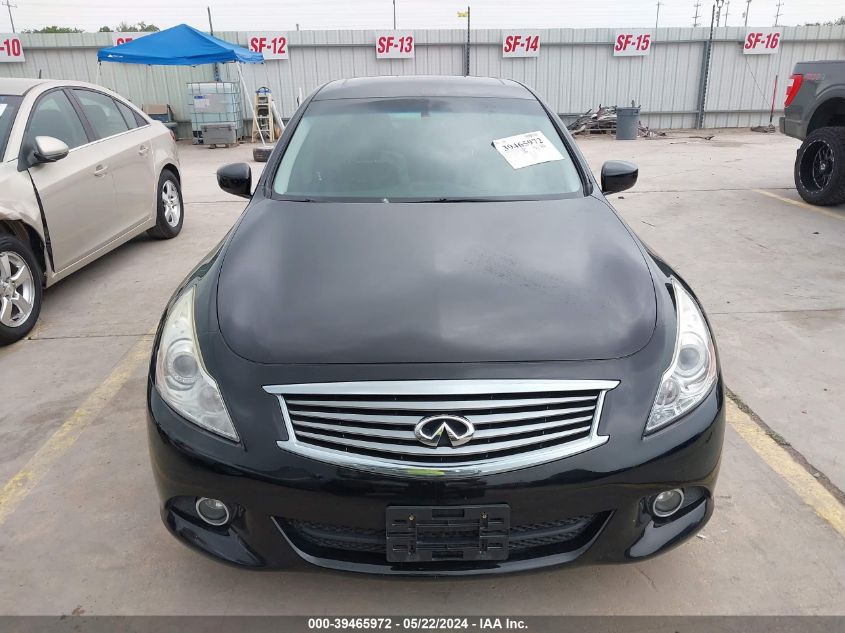 2013 Infiniti G37 Journey VIN: JN1CV6AP4DM306259 Lot: 39465972