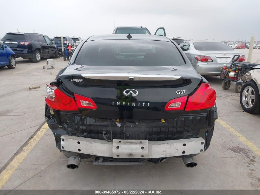 2013 Infiniti G37 Journey VIN: JN1CV6AP4DM306259 Lot: 39465972