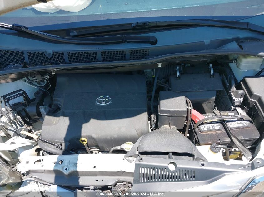 2015 Toyota Sienna Limited Premium 7 Passenger VIN: 5TDYK3DC8FS574175 Lot: 39465976