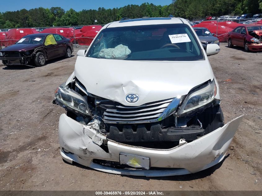 2015 Toyota Sienna Limited Premium 7 Passenger VIN: 5TDYK3DC8FS574175 Lot: 39465976