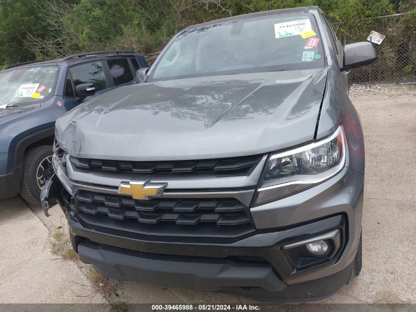 2022 Chevrolet Colorado Lt VIN: 1GCGTCENXN1227676 Lot: 39465988