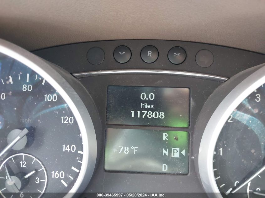 2011 Mercedes-Benz Ml 350 VIN: 4JGBB5GB3BA709120 Lot: 39465997