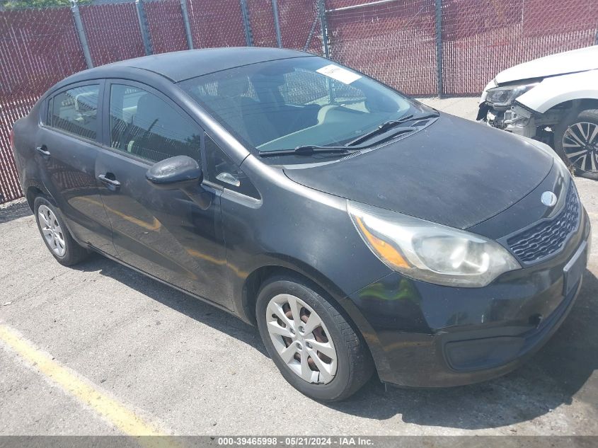 2014 Kia Rio Lx VIN: KNADM4A32E6357770 Lot: 39465998