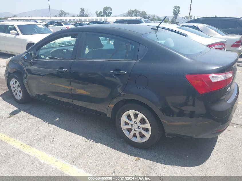 2014 Kia Rio Lx VIN: KNADM4A32E6357770 Lot: 39465998