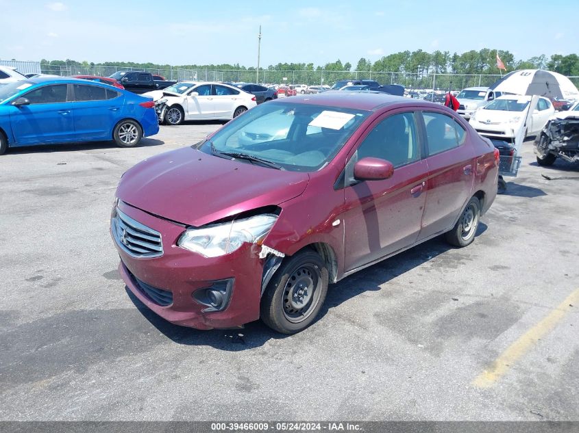 2017 Mitsubishi Mirage G4 Es VIN: ML32F3FJ5HHF18908 Lot: 39466009