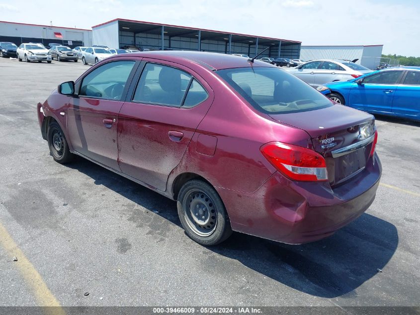 2017 Mitsubishi Mirage G4 Es VIN: ML32F3FJ5HHF18908 Lot: 39466009