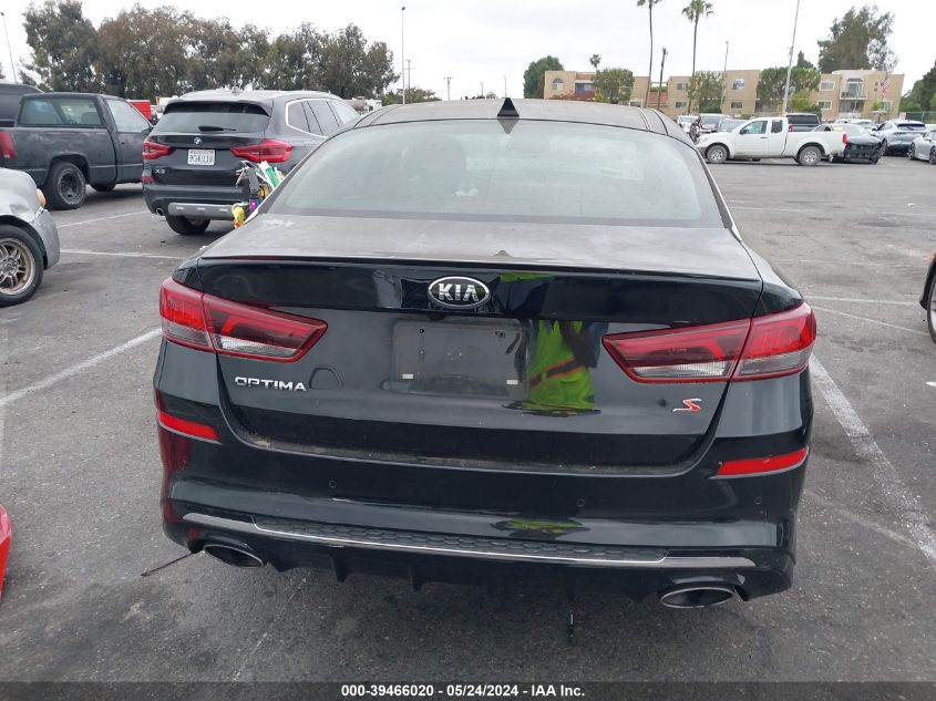 2019 Kia Optima S VIN: 5XXGT4L33KG294322 Lot: 39466020