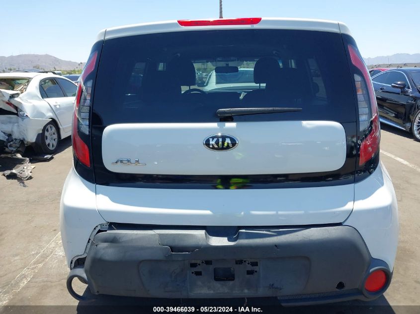 2016 Kia Soul VIN: KNDJN2A21G7357268 Lot: 39466039
