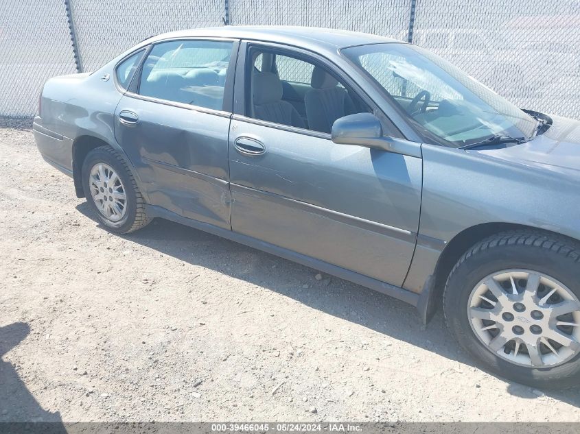 2005 Chevrolet Impala VIN: 2G1WF52E959201352 Lot: 39466045