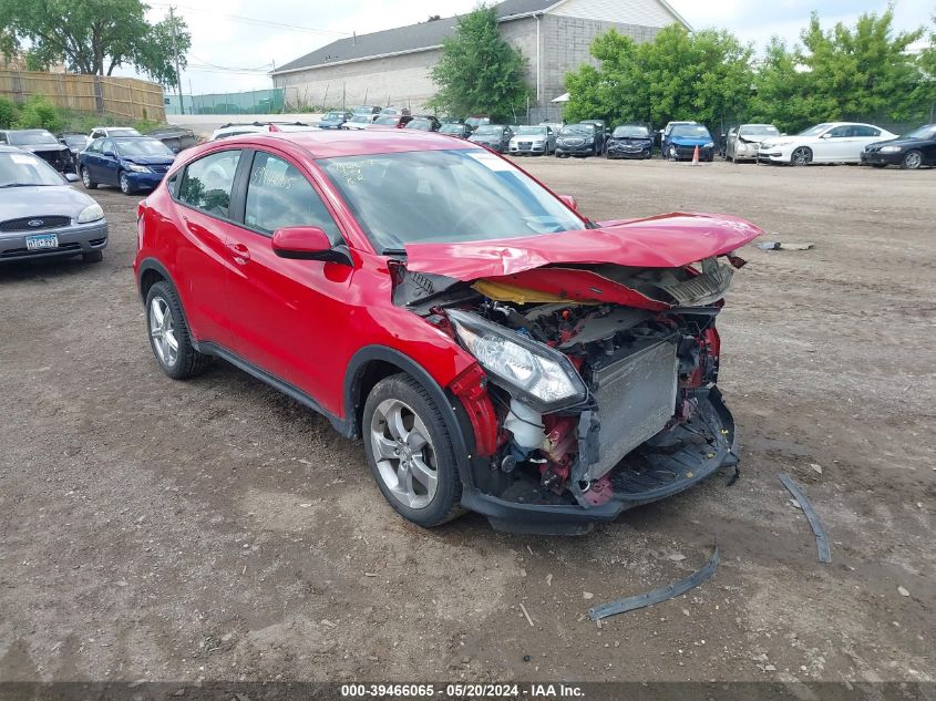 2017 Honda Hr-V Lx VIN: 3CZRU6H31HG704741 Lot: 39466065