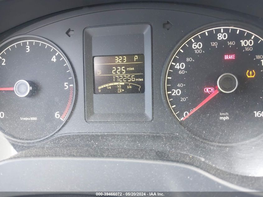 2011 Volkswagen Jetta 2.0L Tdi VIN: 3VWLL7AJ9BM053183 Lot: 39466072