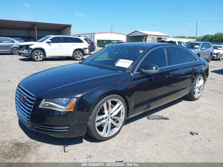 2012 Audi A8 L 4.2 VIN: WAURVAFDXCN002013 Lot: 39466078