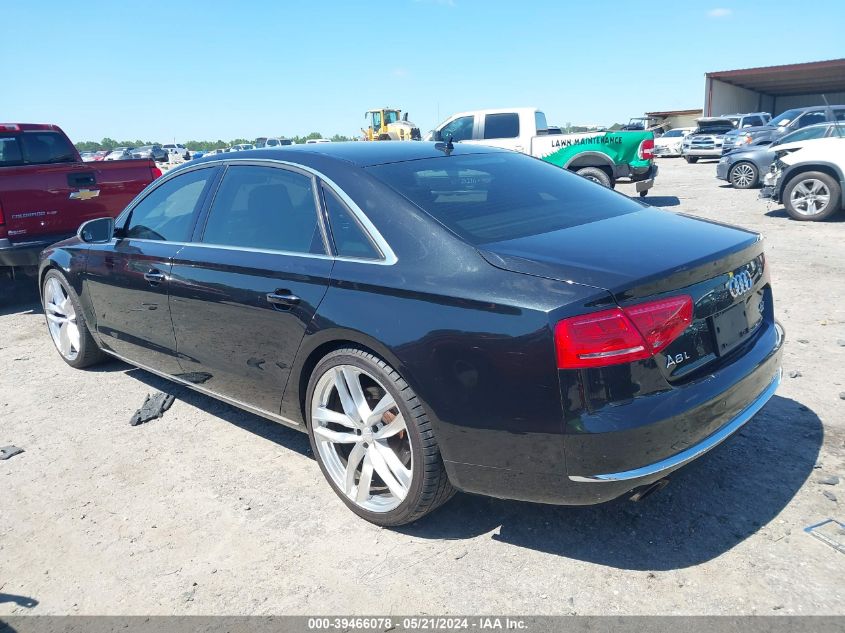 2012 Audi A8 L 4.2 VIN: WAURVAFDXCN002013 Lot: 39466078