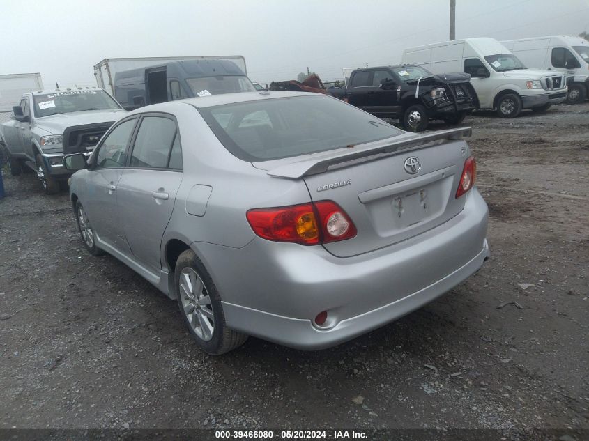 2009 Toyota Corolla S VIN: 2T1BU40EX9C051119 Lot: 39466080