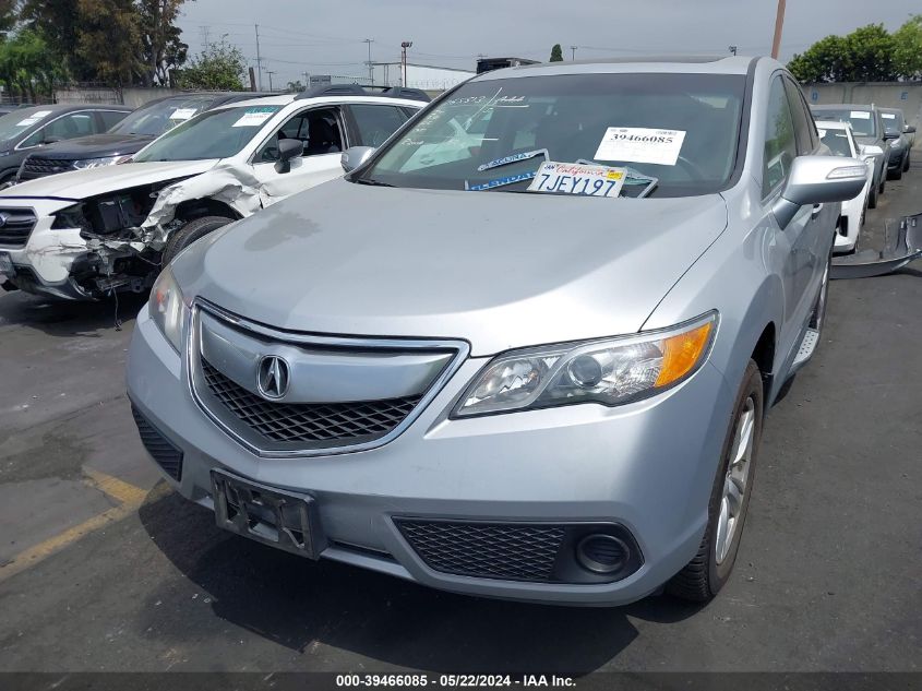 2015 Acura Rdx VIN: 5J8TB3H35FL011480 Lot: 39466085