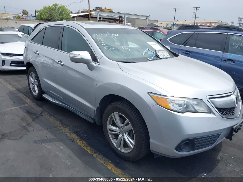 2015 Acura Rdx VIN: 5J8TB3H35FL011480 Lot: 39466085