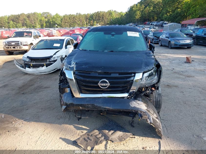 2022 Nissan Pathfinder S 2Wd VIN: 5N1DR3AA2NC214666 Lot: 39466088