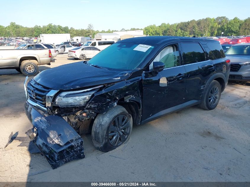 2022 Nissan Pathfinder S 2Wd VIN: 5N1DR3AA2NC214666 Lot: 39466088