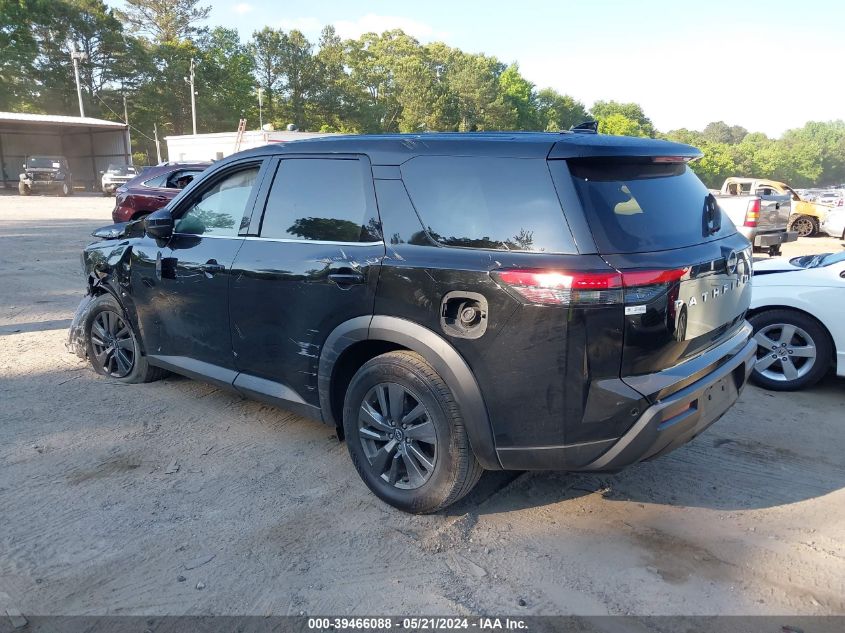 2022 Nissan Pathfinder S 2Wd VIN: 5N1DR3AA2NC214666 Lot: 39466088