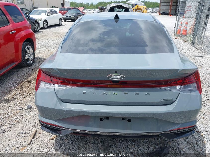 2022 HYUNDAI ELANTRA LIMITED - KMHLP4AG8NU338897