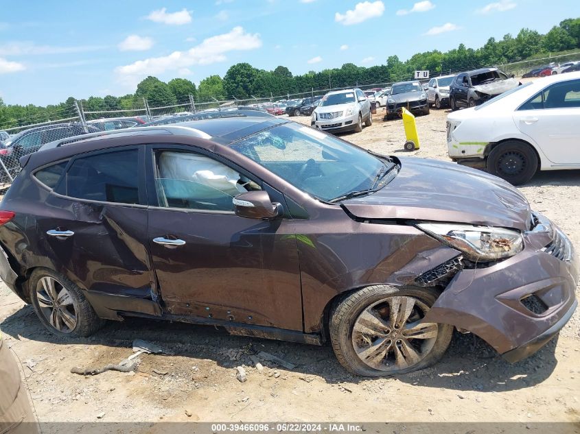 2014 Hyundai Tucson Limited VIN: KM8JUCAG9EU859444 Lot: 39466096