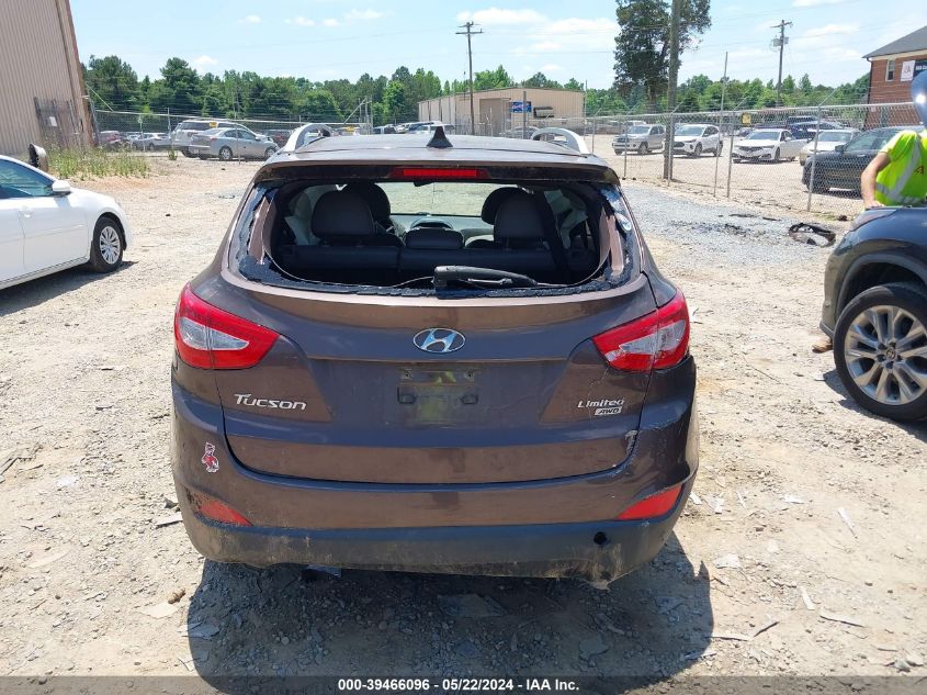 2014 Hyundai Tucson Limited VIN: KM8JUCAG9EU859444 Lot: 39466096
