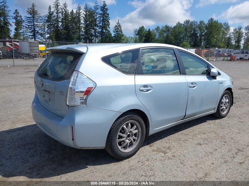 2013 Toyota Prius V Three VIN: JTDZN3EU8D3251102 Lot: 39466115