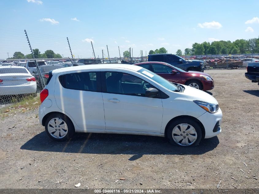 2016 Chevrolet Spark Ls Manual VIN: KL8CA6SA9GC617465 Lot: 39466116