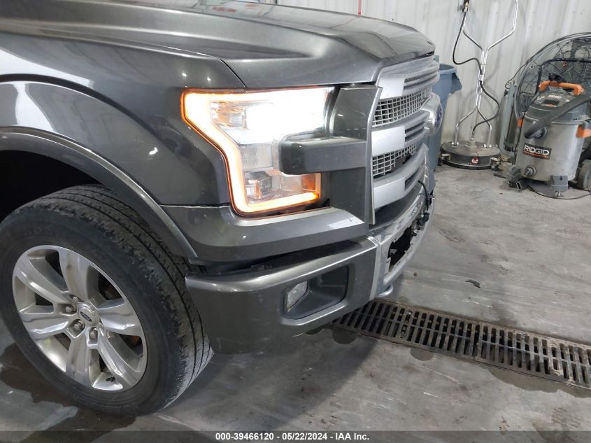 2017 Ford F-150 Platinum VIN: 1FTEW1EG0HFC49942 Lot: 39466120