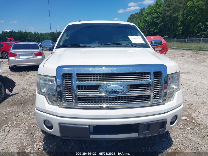 2010 Ford F-150 Platinum VIN: 1FTFW1CV0AFC20906 Lot: 39466122