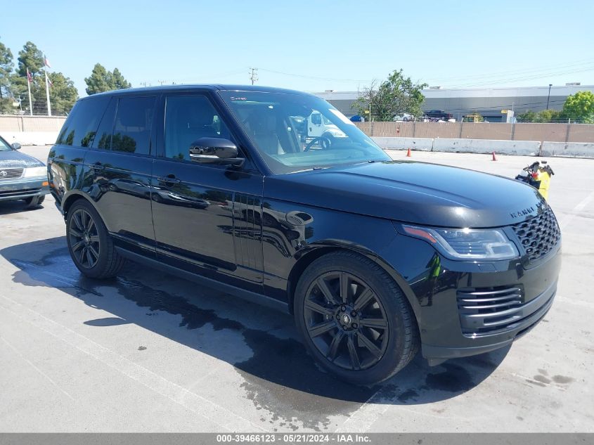 2019 Land Rover Range Rover Hse VIN: SALGS2SV9KA564958 Lot: 39466123