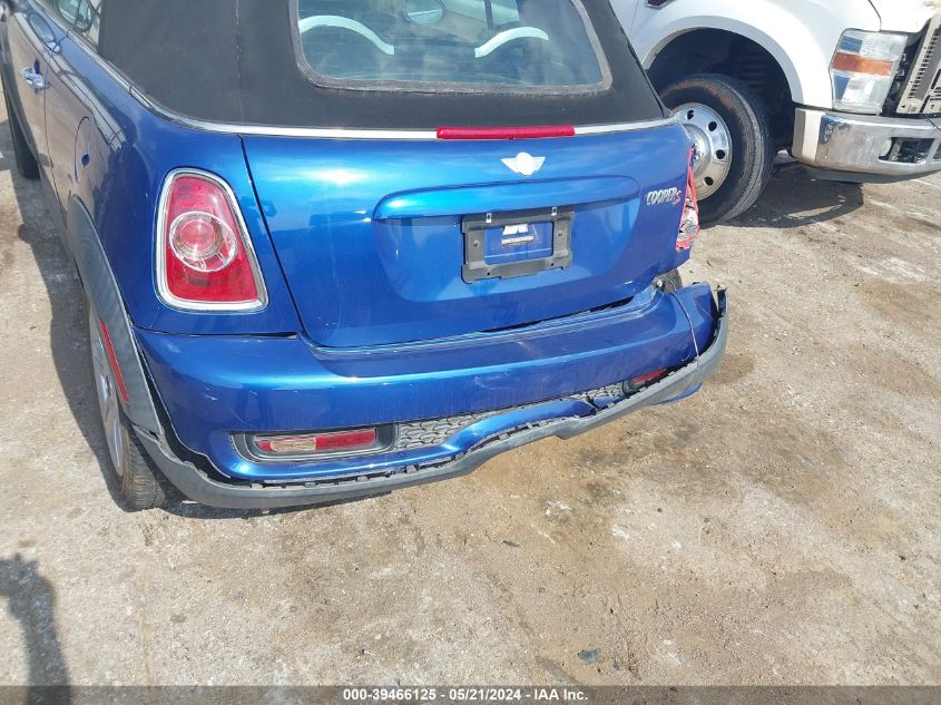 2012 Mini Cooper S VIN: WMWZP3C54CT249994 Lot: 39466125