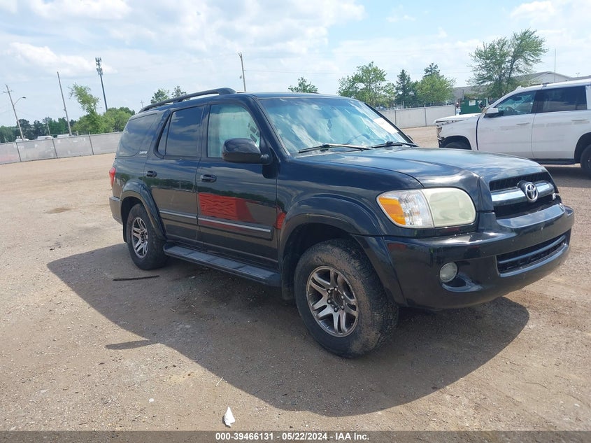 2005 Toyota Sequoia Limited V8 VIN: 5TDZT38AX5S261816 Lot: 39466131