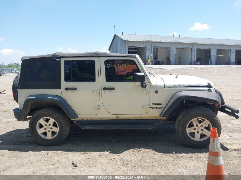 2010 Jeep Wrangler Unlimited Sport VIN: 1J4BA3H11AL177297 Lot: 39466135