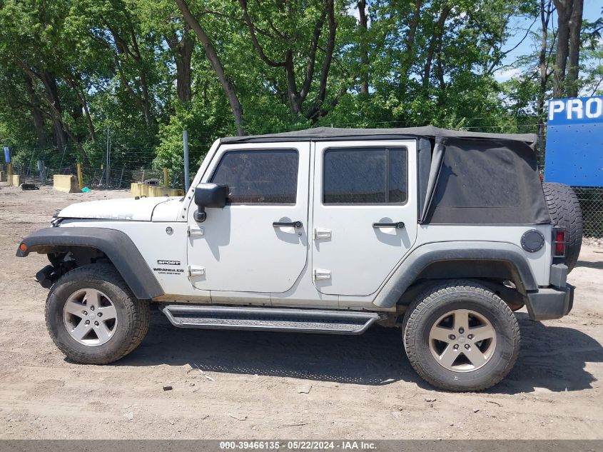 2010 Jeep Wrangler Unlimited Sport VIN: 1J4BA3H11AL177297 Lot: 39466135