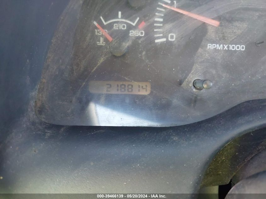 1998 Dodge Ram 1500 VIN: 1B7HC13YXWJ154087 Lot: 39466139