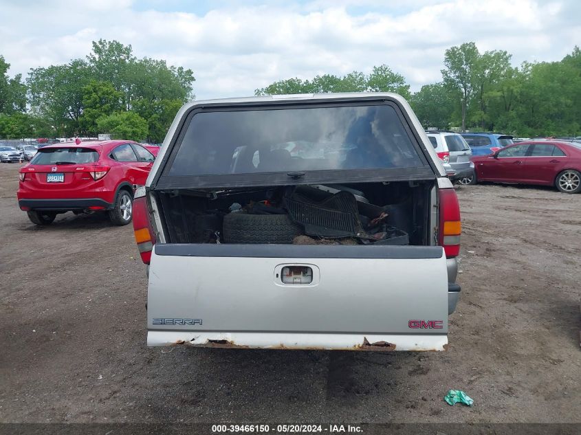 2000 GMC Sierra 1500 Sle VIN: 1GTEK19VXYZ283583 Lot: 39466150