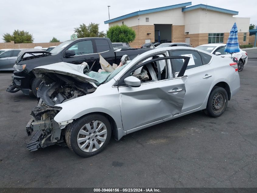 2015 Nissan Sentra S VIN: 3N1AB7AP0FY288283 Lot: 39466156