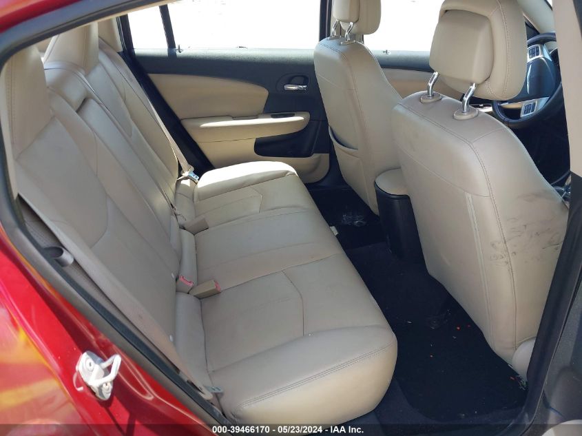 2012 Chrysler 200 Limited VIN: 1C3CCBCBXCN142932 Lot: 39466170