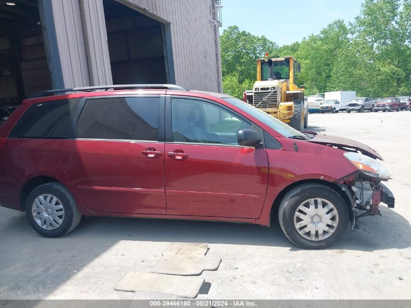 2007 Toyota Sienna Ce VIN: 5TDZK23C77S021227 Lot: 39466180