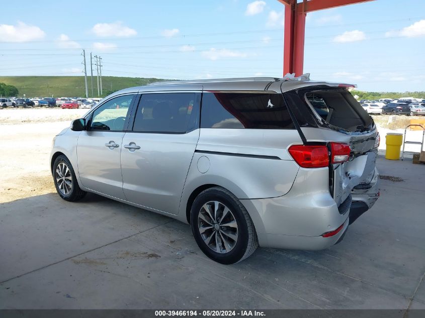 2016 Kia Sedona Sx VIN: KNDMC5C10G6149302 Lot: 39466194