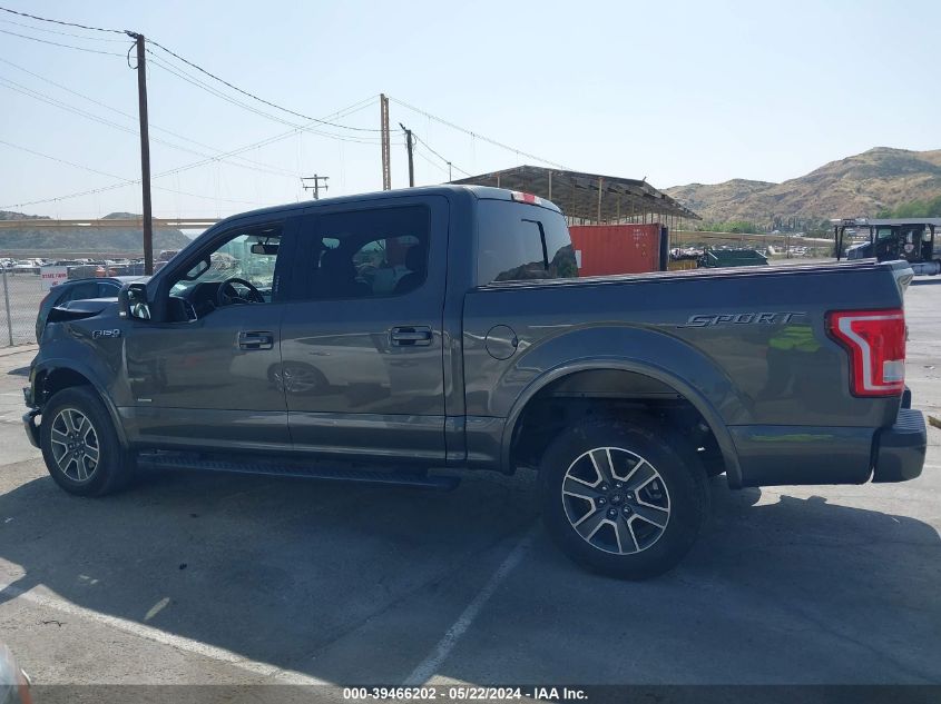 2016 FORD F-150 XLT - 1FTEW1CG9GKF85081