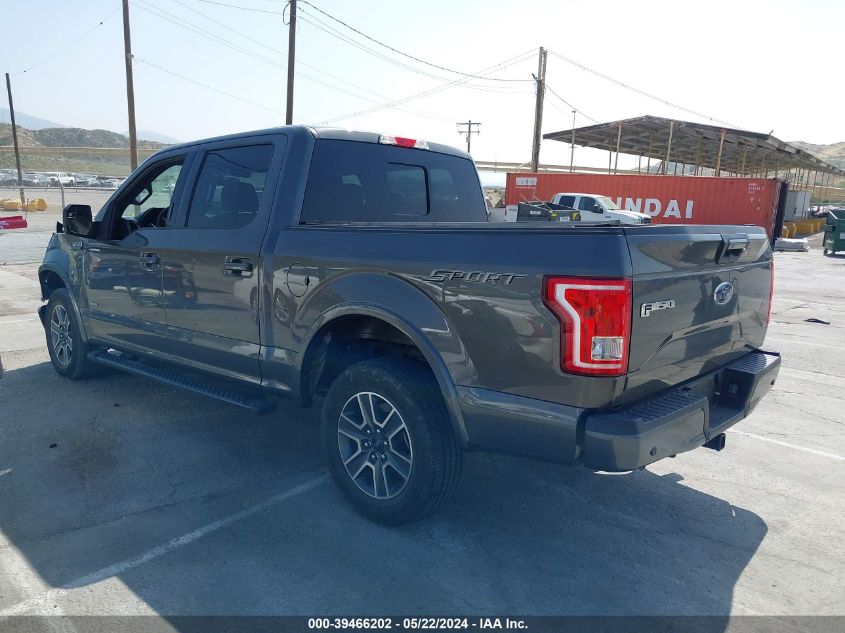 2016 Ford F-150 Xlt VIN: 1FTEW1CG9GKF85081 Lot: 39466202