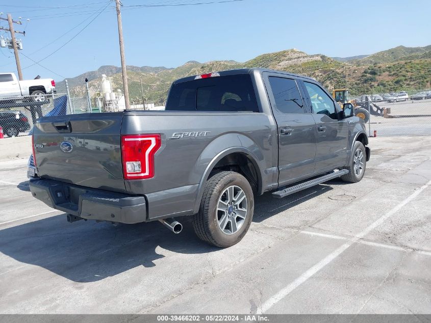 2016 FORD F-150 XLT - 1FTEW1CG9GKF85081