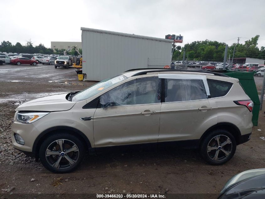 2018 Ford Escape Sel VIN: 1FMCU0HD7JUA03881 Lot: 39466203