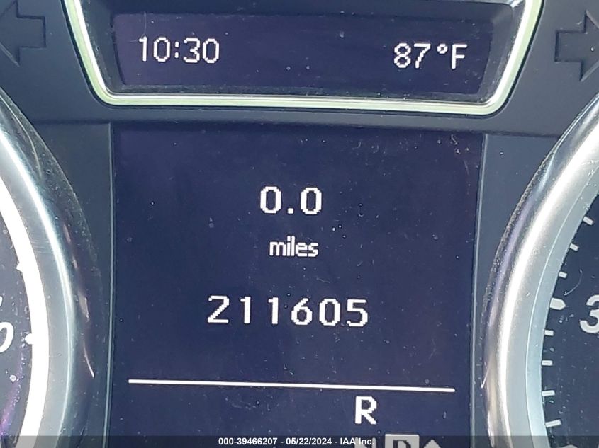 2012 Mercedes-Benz Ml 350 4Matic VIN: 4JGDA5HB4CA063551 Lot: 39466207