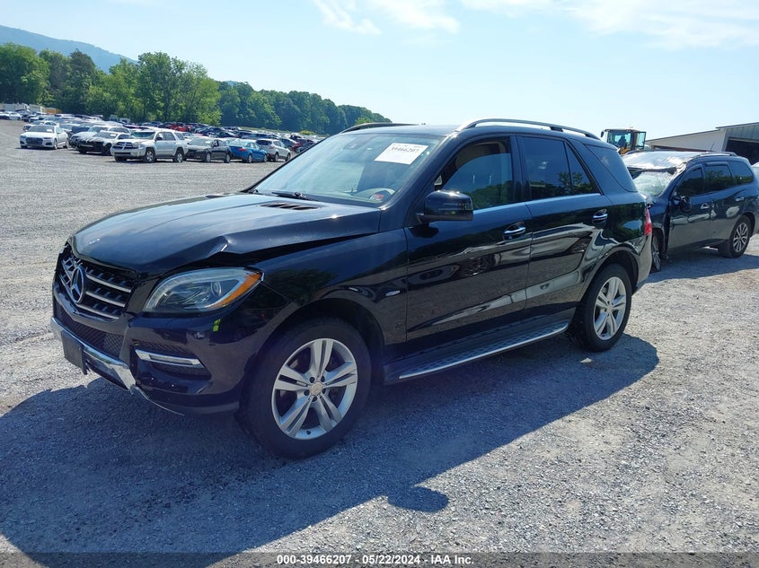 2012 Mercedes-Benz Ml 350 4Matic VIN: 4JGDA5HB4CA063551 Lot: 39466207