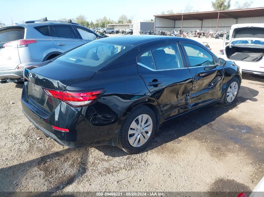 2023 Nissan Sentra S Xtronic Cvt VIN: 3N1AB8BV3PY293417 Lot: 39466221