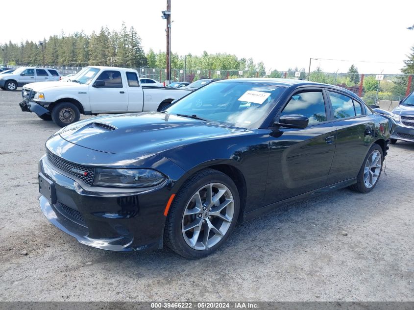 2022 Dodge Charger Gt VIN: 2C3CDXHG9NH157237 Lot: 39466222