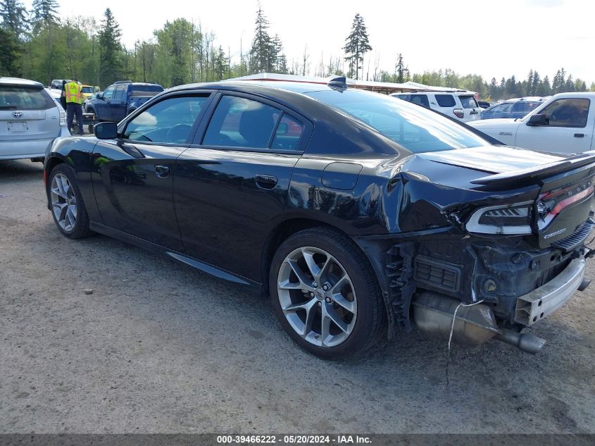 2022 Dodge Charger Gt VIN: 2C3CDXHG9NH157237 Lot: 39466222